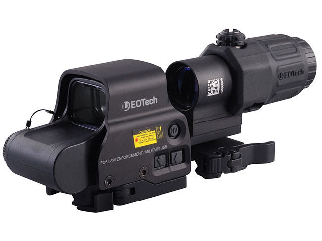 Holographic Hybrid 558 Sight II 65 MOA Circle with G33 3X Magnif